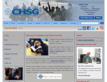 Tablet Screenshot of chsg.org.uk